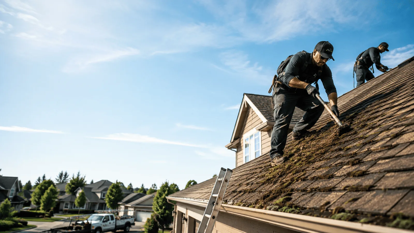 Roof Moss Removal in Cresson, PA near me